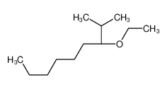 (3R)-3-乙氧基-2-甲基壬烷 结构式
