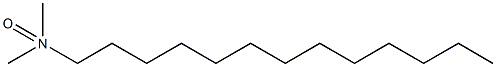 N,N-二甲基烷基-C10-16-胺-N-氧化物 结构式