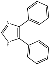 4,5-二苯基咪唑 结构式