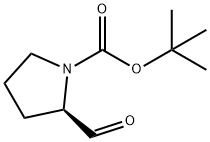 N-(叔丁氧羰基)-D-脯氨醛 结构式