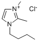 1-丁基-2,3-二甲基咪唑氯盐 结构式