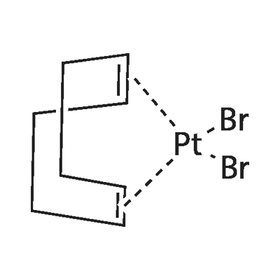 (1,5-环辛二烯)二溴化铂(II) 结构式