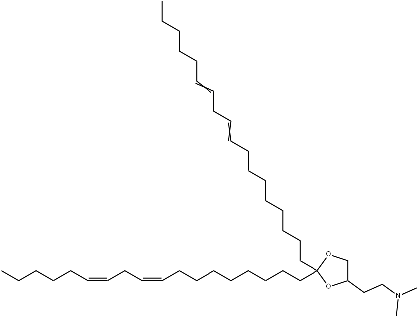 DLin-KC2-DMA 结构式