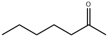 110-43-0 2-庚酮 结构式