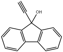 9-乙炔基-9-芴醇 结构式