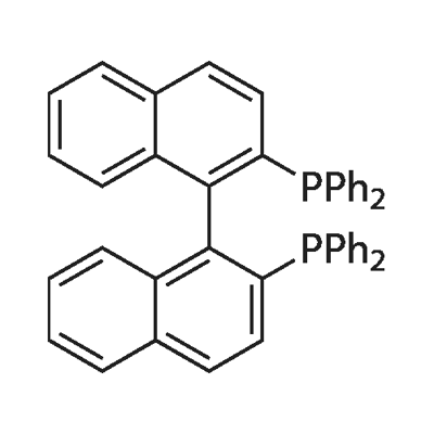 2,2'-双(二苯基膦)-1,1'-联萘 结构式