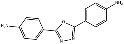 2,5-双(4-氨苯基)-1,3,4-恶二唑 结构式