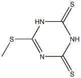2,4,6-三巯基三嗪硅胶 结构式