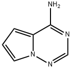 4-氨基吡咯并[2,1-f][1,2,4]三嗪 结构式