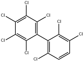 2,2',3,3',4,5,6,6'-八氯联苯 结构式