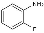 2-氟苯胺 结构式
