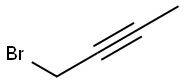 1-溴-2-丁炔 结构式