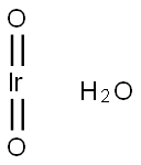 二水合氧化铱(IV) 结构式