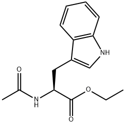 N-乙酰基-L-色氨酸乙酯 结构式