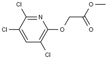 绿草定甲酯 结构式