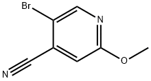 5-溴-2-甲氧基异烟氰 结构式
