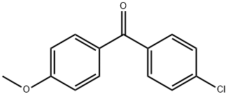 4-(4-氯苯甲酰基)苯甲醚 结构式