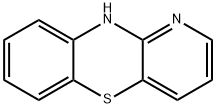10H-吡啶并(3,2-b)(1,4)苯并噻嗪 结构式