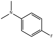 4-氟-N,N-二甲基苯胺 结构式