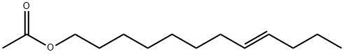 (E)-十二碳-8-烯-1-基乙酸酯 结构式