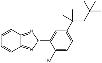 紫外线吸收剂UV-329 结构式