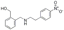 (R)-alpha-[[(4-硝基苯乙基)氨基]甲基]苄醇盐酸盐 结构式