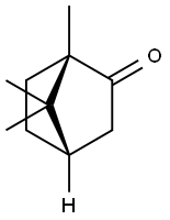 L(-)-樟脑 结构式