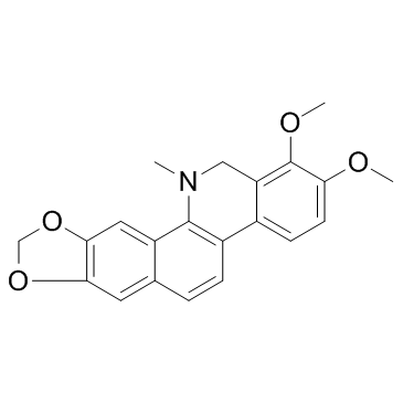 二氢白屈菜红碱 结构式