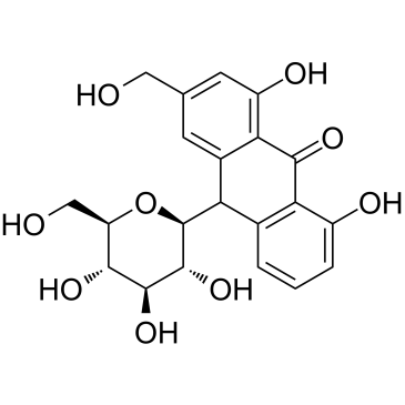 芦荟素 结构式