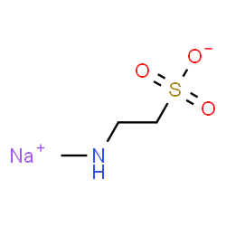 2-(甲氨基)-乙磺酸-N-椰油酰基衍生物钠盐 结构式
