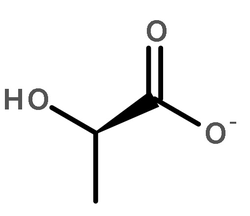 D-乳酸脱氢酶 结构式