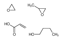 聚环氧乙烷聚环氧丙烷单丁醚 结构式