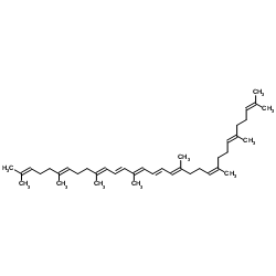 (E/Z)-六氢番茄红素 结构式