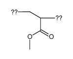 聚丙烯酸甲酯 结构式