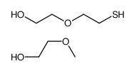 O-[2-(3-巯基丙酰基氨基)乙基]-O′-甲基聚乙二醇 结构式