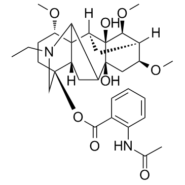 高乌甲素 结构式