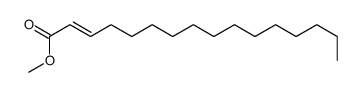2-Hexadecenoic acid, methyl ester, (2E)- 结构式