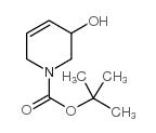 1-Boc-3-羟基-1,2,3,6-四氢吡啶 结构式