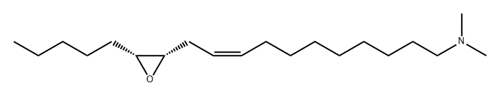 9-Undecen-1-amine, N,N-dimethyl-11-[(2S,3R)-3-pentyl-2-oxiranyl]-, (9Z)- 结构式