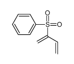 Benzene, [(1-methylene-2-propen-1-yl)sulfonyl]- 结构式