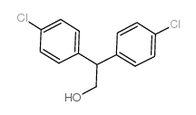 2,2-双(4-氯苯基)-1-乙醇 结构式