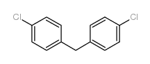 1,1ˊ-亚甲基双(4-氯苯)(4,4ˊ-二氯二苯基甲烷) 结构式