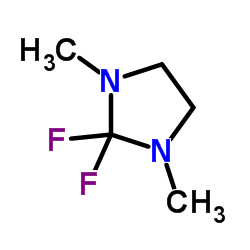 2,2-二氟-1,3-二甲基咪唑烷 结构式