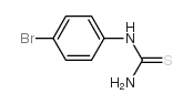 1-(4-溴苯基)-2-硫代脲 结构式