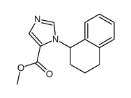 3-(1,2,3,4-四氢萘基)-4-羧酸甲酯 结构式