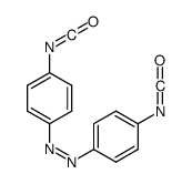 1,2-双(4-异氰酸根合苯基)二氮烯 结构式