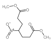 4-硝基庚二酸二甲酯 结构式