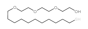 1-(9-巯基乙醇)-3,6,9-三氧癸烷-11-醇 结构式