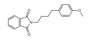 2-[4-(4-甲氧基苯基)丁基]-1H-异吲哚-1,3(2H)-二酮 结构式