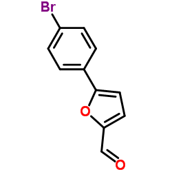 5-(4-溴苯基)-2-呋喃甲醛 结构式